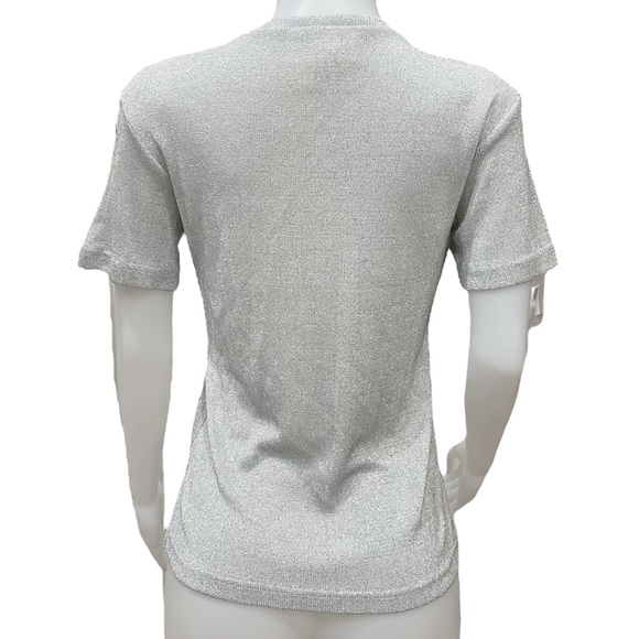 Vintage Brenda Goode Metallic Crew Neck Shirt - Picture 4 of 8